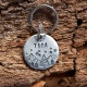 Médaille chien gravée  et personnalisée en aluminium
