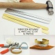 Bracelet jonc gravure florale
