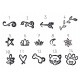 Motifs disponibles pour la médaille