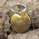 Médaille chien ou chat personnalisée et gravée "API"