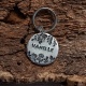 Médaille personnalisée en aluminium pour chien 25mm