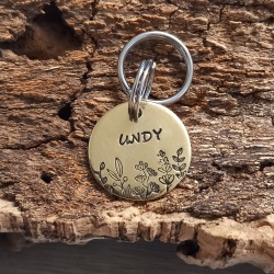 médaille chien ou chat personnalisée " Undy"