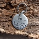 Médaille gravée et personnalisée pour chien chat " Velvet"