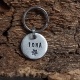 Médaille d'identité chien ou chat gravée "La minimaliste"