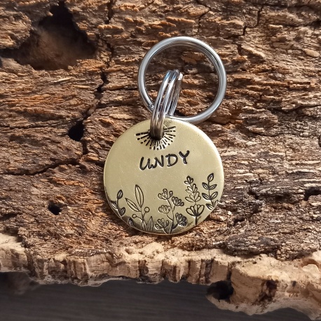 médaille chien ou chat personnalisée " Undy"