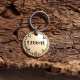 médaille chien ou chat personnalisée " Bordure Yuma"