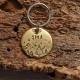 Médaille chien gravée  et personnalisée "Tico"