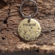 Médaille gravée et personnalisée en laiton pour chien " Venus"