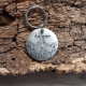 Médaille identité chien gravée" Sanka" alu 30mm