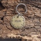 médaille chien ou chat personnalisée " Bordure Yuma"
