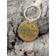Médaille pour chien en laiton gravée à la main 