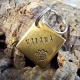 Médaille gravée pour petit chien ou chat "Vaiana"