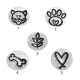 Motifs disponibles pour la médaille