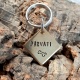 Médaille gravée pour petit chien ou chat  en laiton
