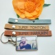 Porte clé photo personnalisé "Tonton"  sur cuir
