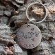 Médaille identité chien gravée en alu taille 30mm