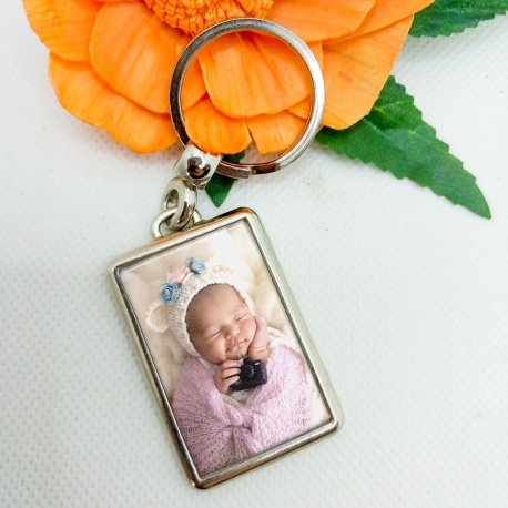 Porte-clés photo personnalisée