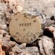 Médaille chien en laiton taille 32mm